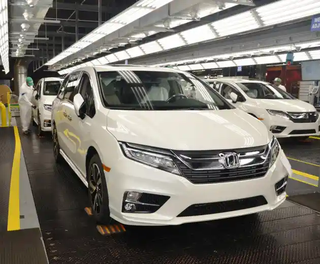 Foto - Honda Mulai Produksi Odyssey Generasi Terbaru Di AS