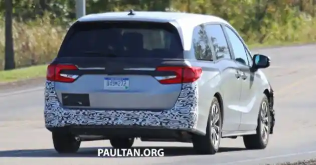 Foto - SPY SHOT: Honda Odyssey Facelift 2020