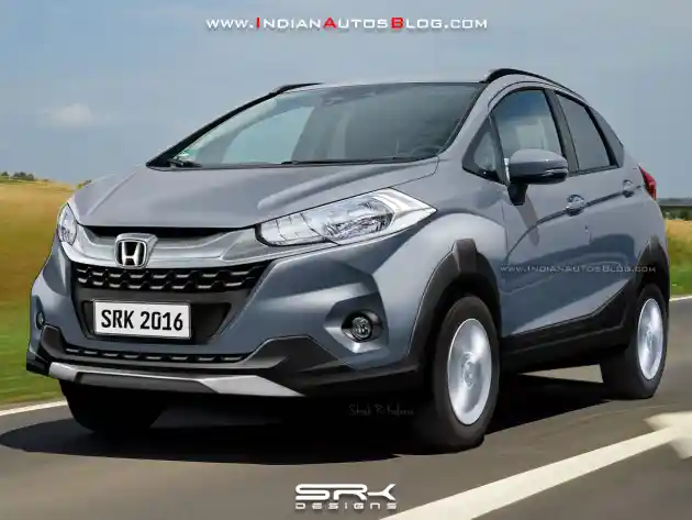 Foto - Reka Bentuk Honda WR-V Kembali Beredar, Kini Semakin Nyata