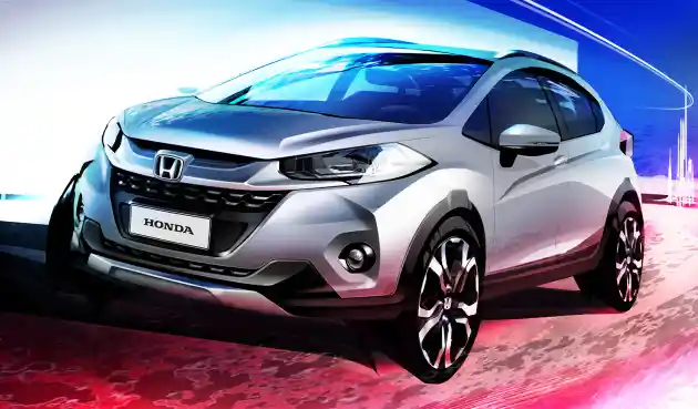 Foto - Honda Keluarkan Sketsa Resmi Jazz Crossover Bernama WR-V