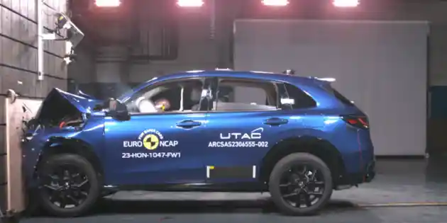 Foto - VIDEO: Crash Test Honda ZR-V (Euro NCAP)