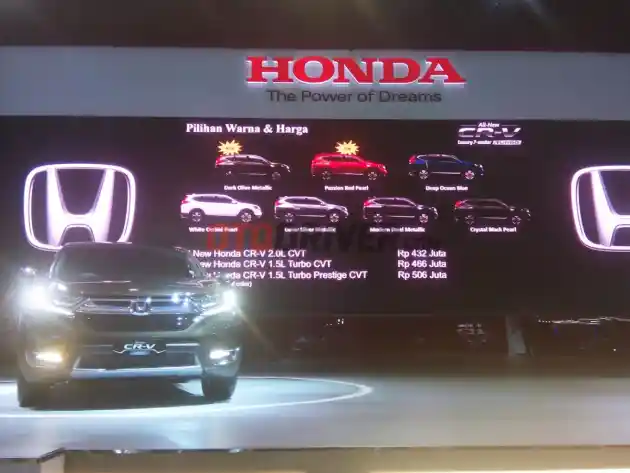 Foto - Mengenal Sejarah Honda CR-V, Dari Gen 1 Hingga Gen 6