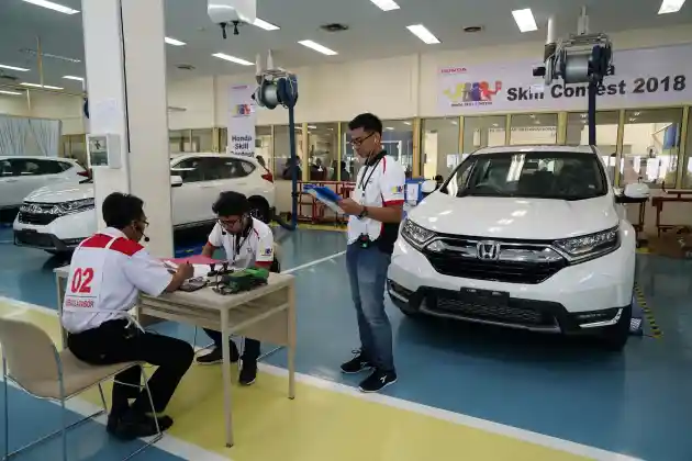 Foto - Honda Adu Keterampilan Teknisi dan Sales Demi Tingkatkan Penjualan