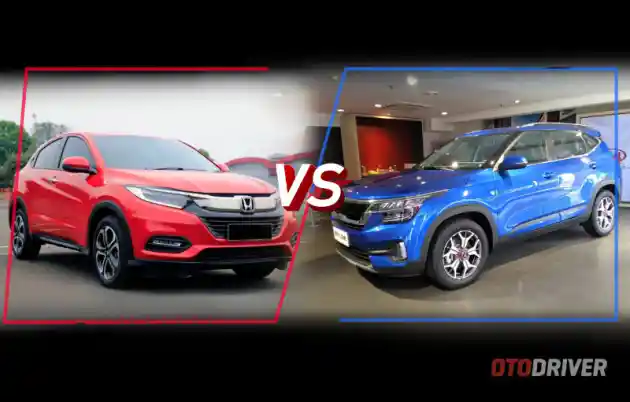 Foto - Kia Seltos VS HR-V 1.5. Siapa Paling Irit?