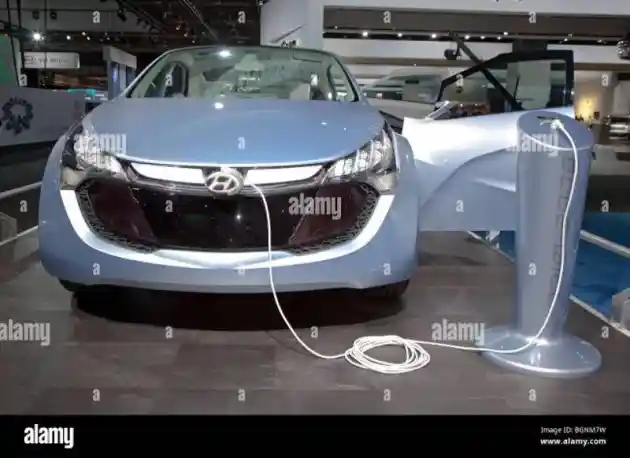 Foto - Ikuti Tesla, Hyundai Juga Bikin Charging Station Sendiri Bernama Blue Plug