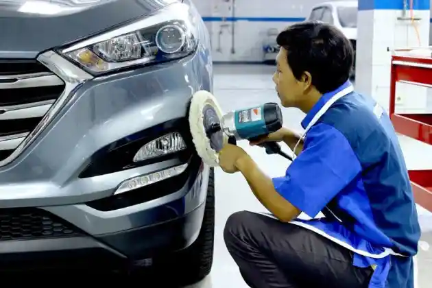 Foto - Hyundai Punya Fasilitas Perbaikan Bodi Dan Cat yang Kedua, Bisa Cicil