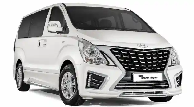 Foto - Hyundai H1 Facelift di Malaysia, Tampang depan Mirip Lexus