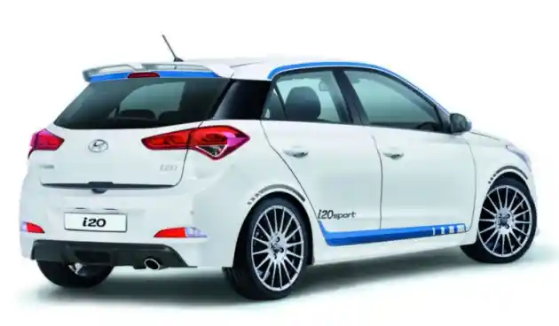 Foto - Hyundai i20 Sport Terlihat Lebih Agresif