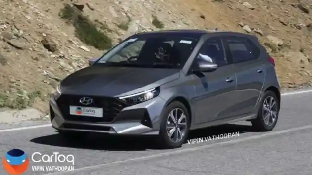 Foto - Generasi Terbaru Pesaing Honda Jazz dari Hyundai Tersibak