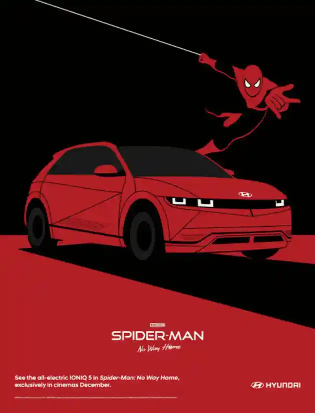 Foto - Hyundai Ioniq 5 Jadi Bintang Film Spiderman : Across the Spider-Verse