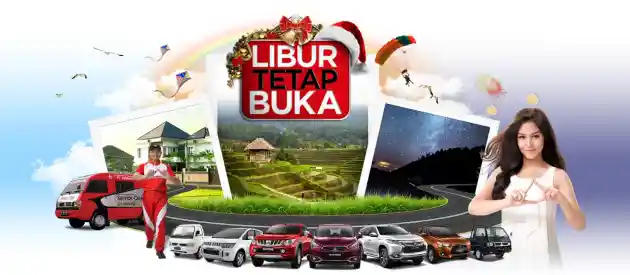 Foto - Mitsubishi Tetap Layani Service di Bengkel Resmi Walau Libur Panjang