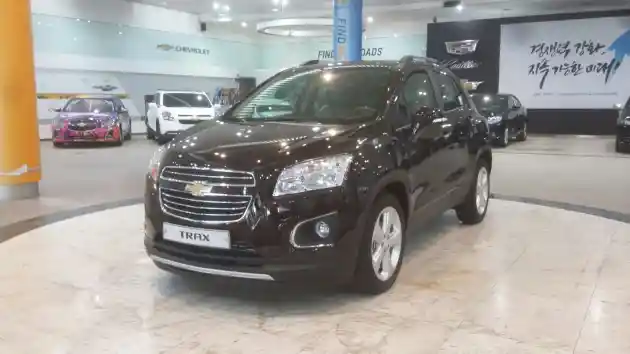 Foto - Chevrolet Trax, Hanya Mesin Bensin Yang masuk Indonesia