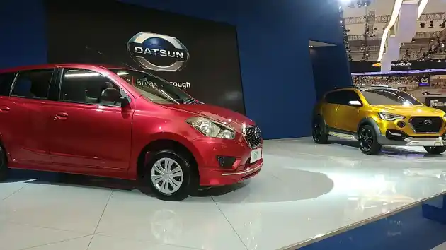 Foto - Datsun Go+ Panca Facelift Meluncur, Go-Cross Concept Dikenalkan