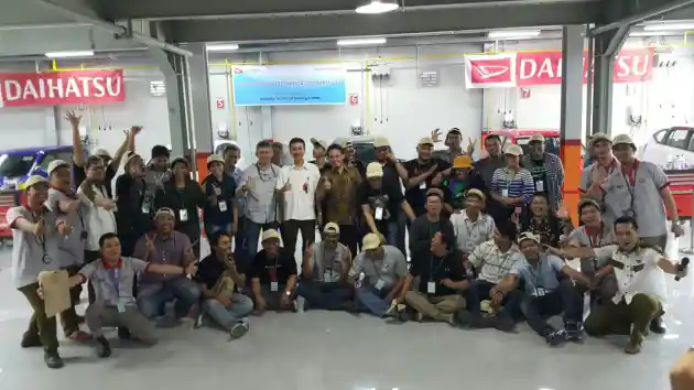 Foto - Daihatsu Adakan Adu Skill Teknik Otomotif Untuk Wartawan