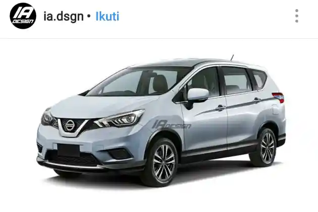 Foto - Nissan Grand Livina Berbasis Mitsubishi Xpander Akan Seperti Ini?