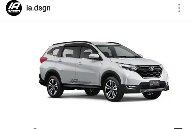 Foto - Begini Jadinya Jika All New Rush Pakai "Komponen" CR-V