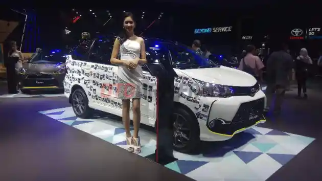 Foto - Toyota Avanza Hanya 2 Unit yang Dipajang di GIIAS 2018