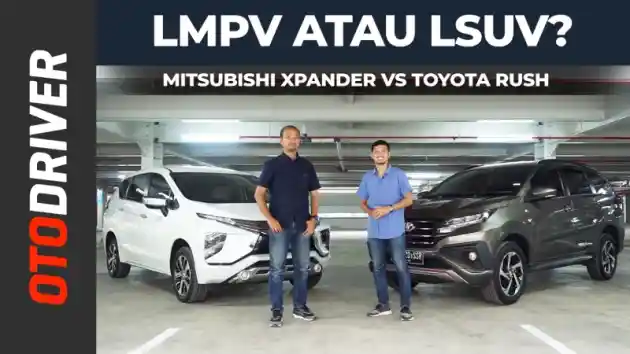 Foto - VIDEO: Mitsubishi Xpander VS Toyota Rush 2019 Review Indonesia | OtoDriver