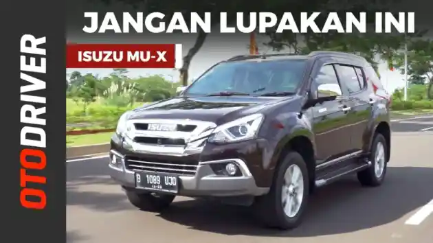 Foto - VIDEO: Isuzu MU-X 2019 | Review Indonesia | OtoDriver