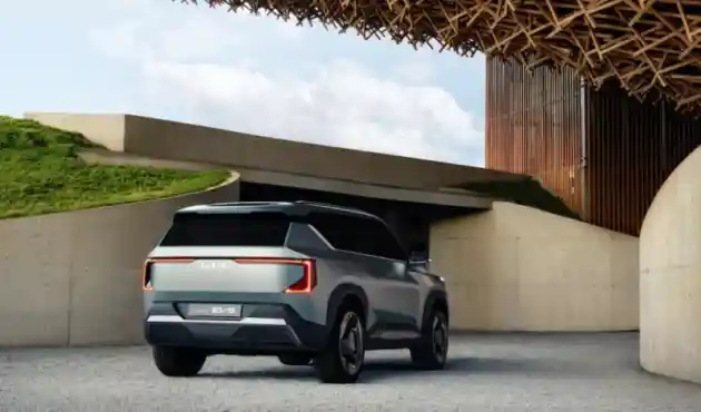 Foto - Kia Resmi Memperkenalkan Konsep EV5, Sebuah SUV dengan Desain Modern