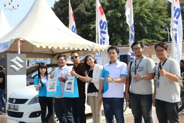 Foto - Aksi Suzuki Di TMED Auto Show 2015