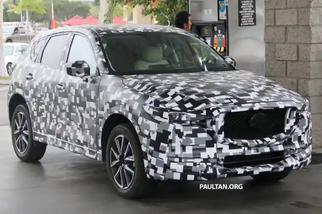 Foto - SPY SHOT: Mazda CX-5 2017 Siap Diperkenalkan, Mesin Baru Total?