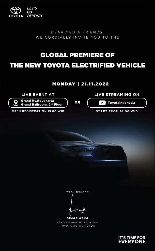 Foto - Catat Tanggalnya! Toyota Kijang Innova Zenix Debut Dunia 21 November 2022 Mendatang