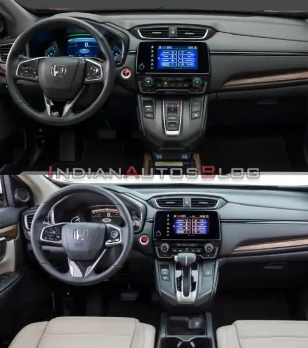 Foto - Perbedaan Eksterior dan Interior CR-V Facelift dengan Model Sebelumnya