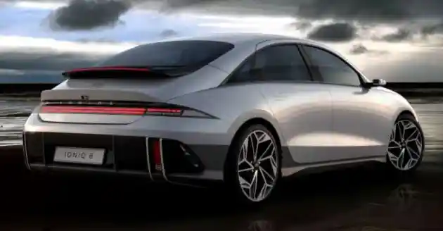 Foto - Begini Bocoran Ioniq 6 Yang Pernah Dipamerkan Dengan Nama Hyundai Prophecy