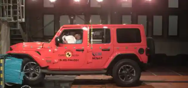 Foto - VIDEO: Crash Test Jeep Wrangler JL 2018 (Euro NCAP)