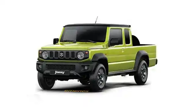 Foto - Jimny Pikap? Akan Seperti Ini Wujudnya.