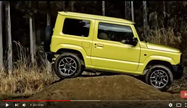 Foto - Beredar Video Suzuki Jimny Generasi Terbaru Diuji di Medan Off Road