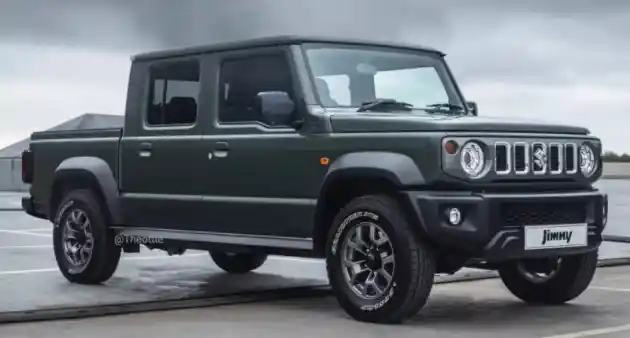 Foto - Suzuki Jimny Pikap Dikabarkan Dalam Tahap Pengembangan