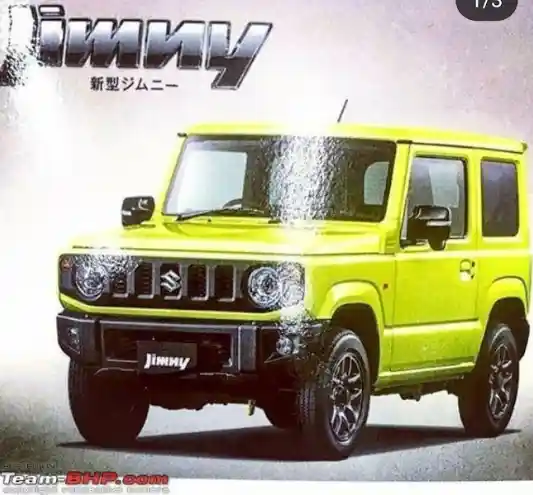 Foto - Berbagai Bocoran Suzuki Jimny Model Baru Tersebar! (10 Foto)