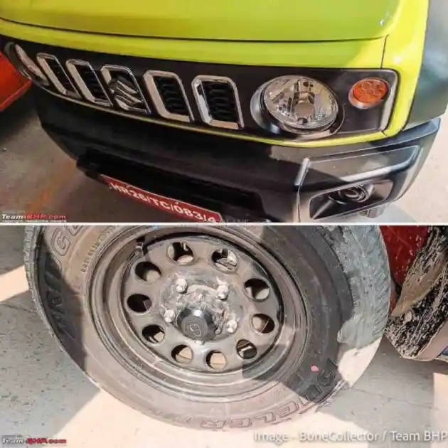 Foto - Penampakan Suzuki Jimny 5 Pintu Dengan Pelek Kaleng