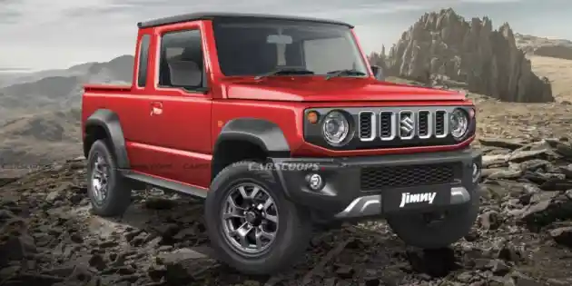 Foto - Suzuki Jimny Pikap Dikabarkan Dalam Tahap Pengembangan