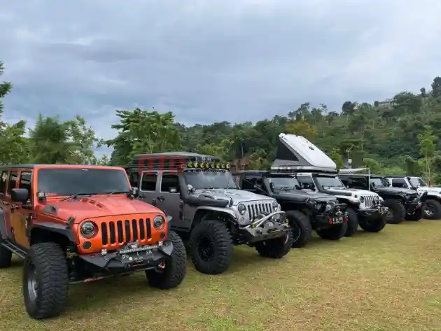 Foto - Keseruan Jambore Jeep Pertama di Bawah Naungan APM Das Motor