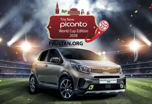 Foto - Kia Picanto Ikut Demam Piala Dunia 2018, Ada Edisi Khusus