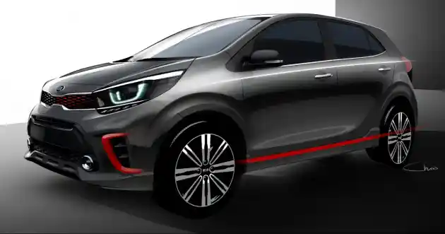 Foto - Gambar Resmi Kia Picanto 2017 Disebar, Sporty Sekaligus Mewah