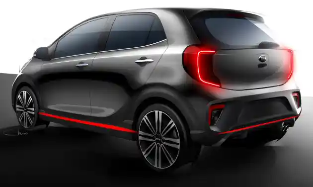 Foto - Gambar Resmi Kia Picanto 2017 Disebar, Sporty Sekaligus Mewah