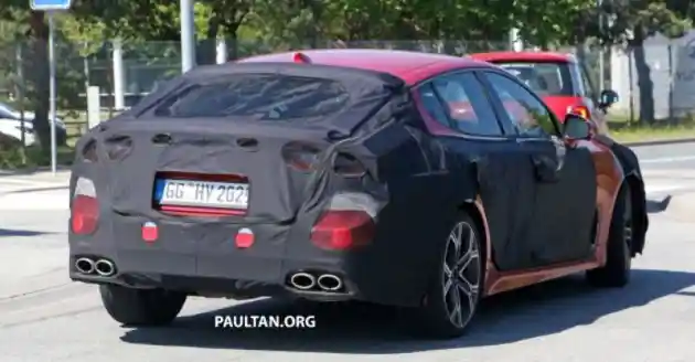 Foto - SPY SHOT: Kia Stinger Facelift