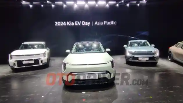 Foto - Lima Model EV Dipamerkan Di KIA EV Day Asia Pasifik. Bakal Ada Model Baru Untuk Indonesia