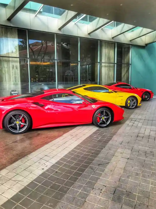 Foto - Komunitas Ferrari Lahirkan Chapter Baru di Kota Lancang Kuning