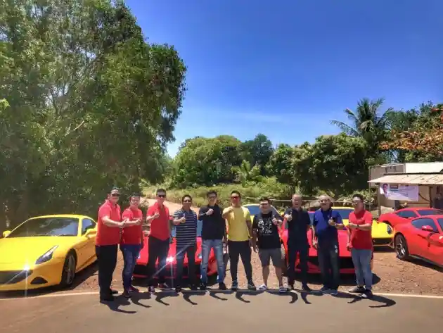 Foto - Komunitas Ferrari Lahirkan Chapter Baru di Kota Lancang Kuning