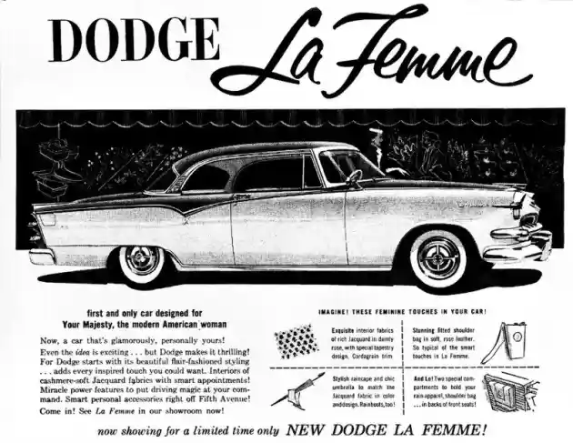 Foto - Dodge La Femme, Mobil Pertama Yang Didesain Khusus Untuk Wanita