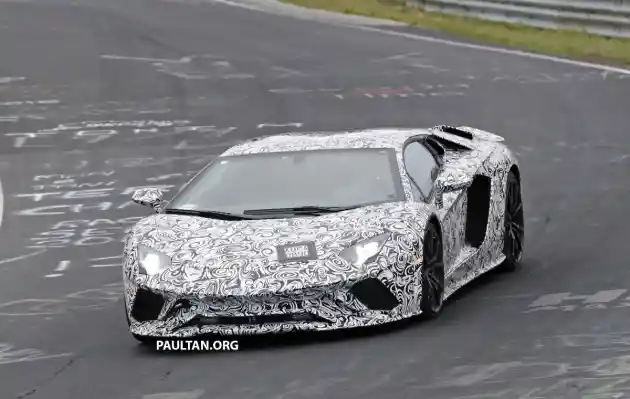 Foto - SPY SHOT: Lamborghini Aventador Facelift 2017