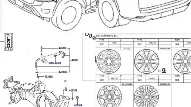 Foto - Land Cruiser 300 Kembali Ke Selera Asal, Pakai Baut Enam