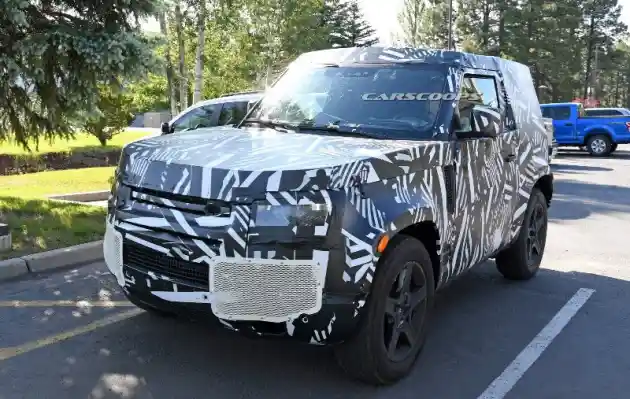 Foto - Dugaan Wujud Asli Land Rover Defender Terkuak