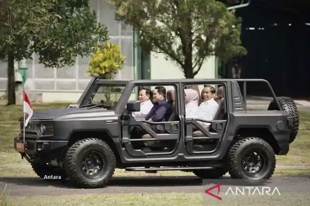 Foto - Inilah “Maung Garuda”, Mobil Resmi Presiden Prabowo Buatan Pindad