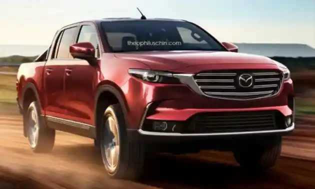 Foto - Wajah D-Cab Generasi Terbaru Mazda akan Mirip CX-9?